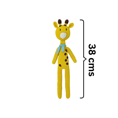 Harry the Giraffe – Handmade Crochet Toy for Cuddles & Play