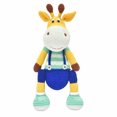 Naughty Giraffe | Handmade Crochet Soft Toy | Adorably Unique Gift for Kids & Collectors