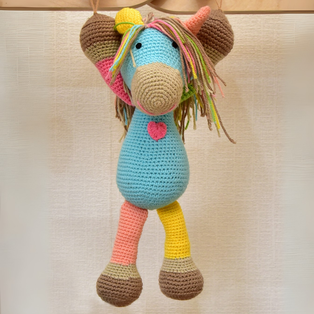 Handcrafted Crochet Horse Toy | Atlas the Gentle Buddy