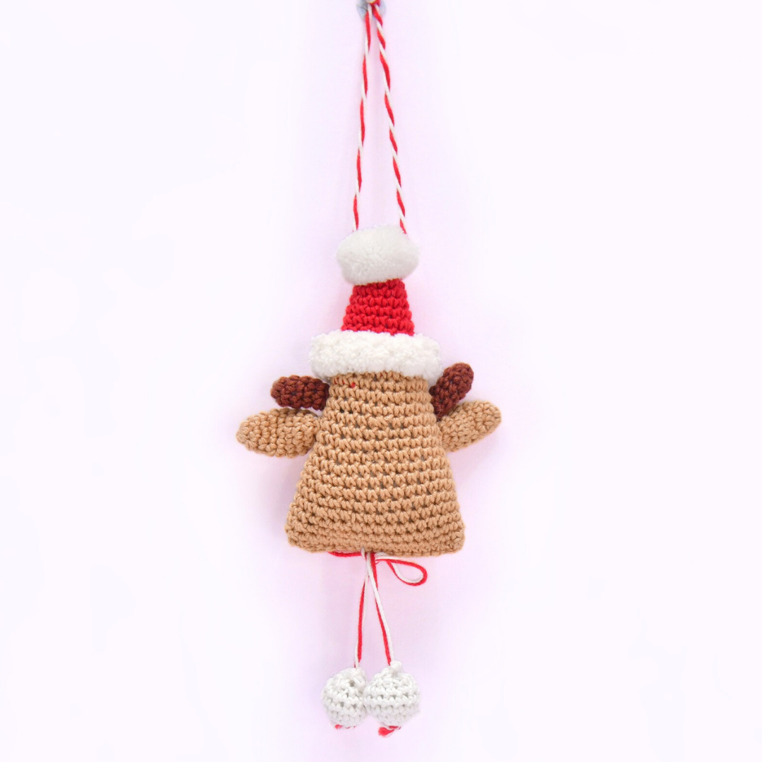 Adorable Crochet Reindeer Ornament – Hang & Celebrate