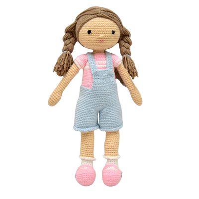 Emma the Doll – Crocheted by Hand with Love & Care | Soft & Safe Handmade Gift