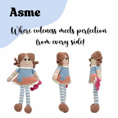 Asme the Doll – Whimsical Handmade Crochet Companion