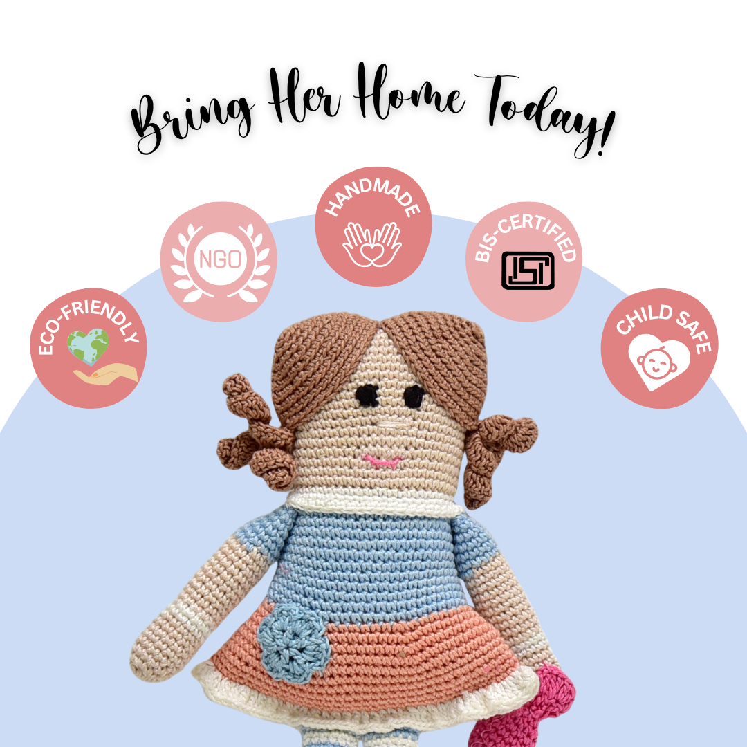 Asme the Doll – Whimsical Handmade Crochet Companion