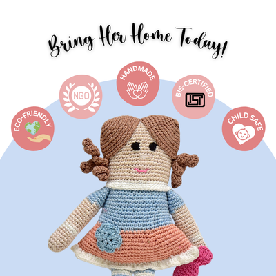 Asme the Doll – Whimsical Handmade Crochet Companion