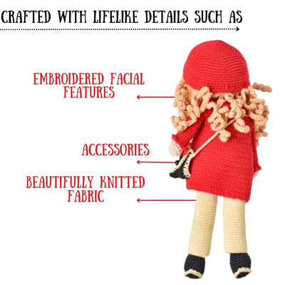 Colorful Handmade PC Doll - Unique & Lovingly Crafted!