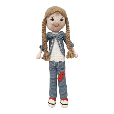 Delightful Helen Crocheted Doll – Handcrafted Treasured Toy