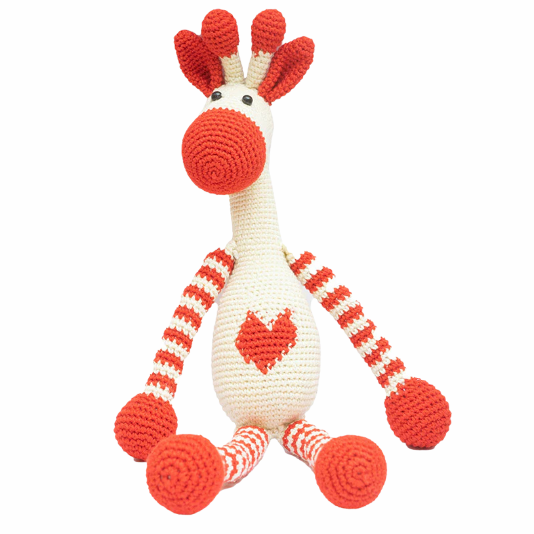 Giphy the Giraffe | Handcrafted Crochet Toy | Soft & Adorable Companion for Kids