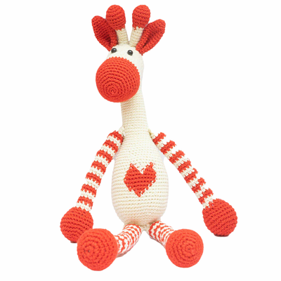 Giphy the Giraffe | Handcrafted Crochet Toy | Soft & Adorable Companion for Kids