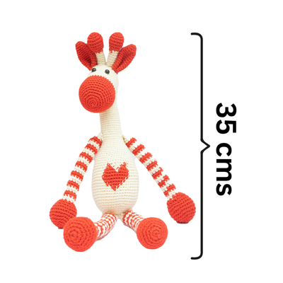 Giphy the Giraffe | Handcrafted Crochet Toy | Soft & Adorable Companion for Kids