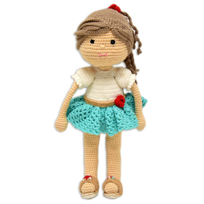 Crocheted Katie Doll - Handcrafted with Love for Playtime Fun