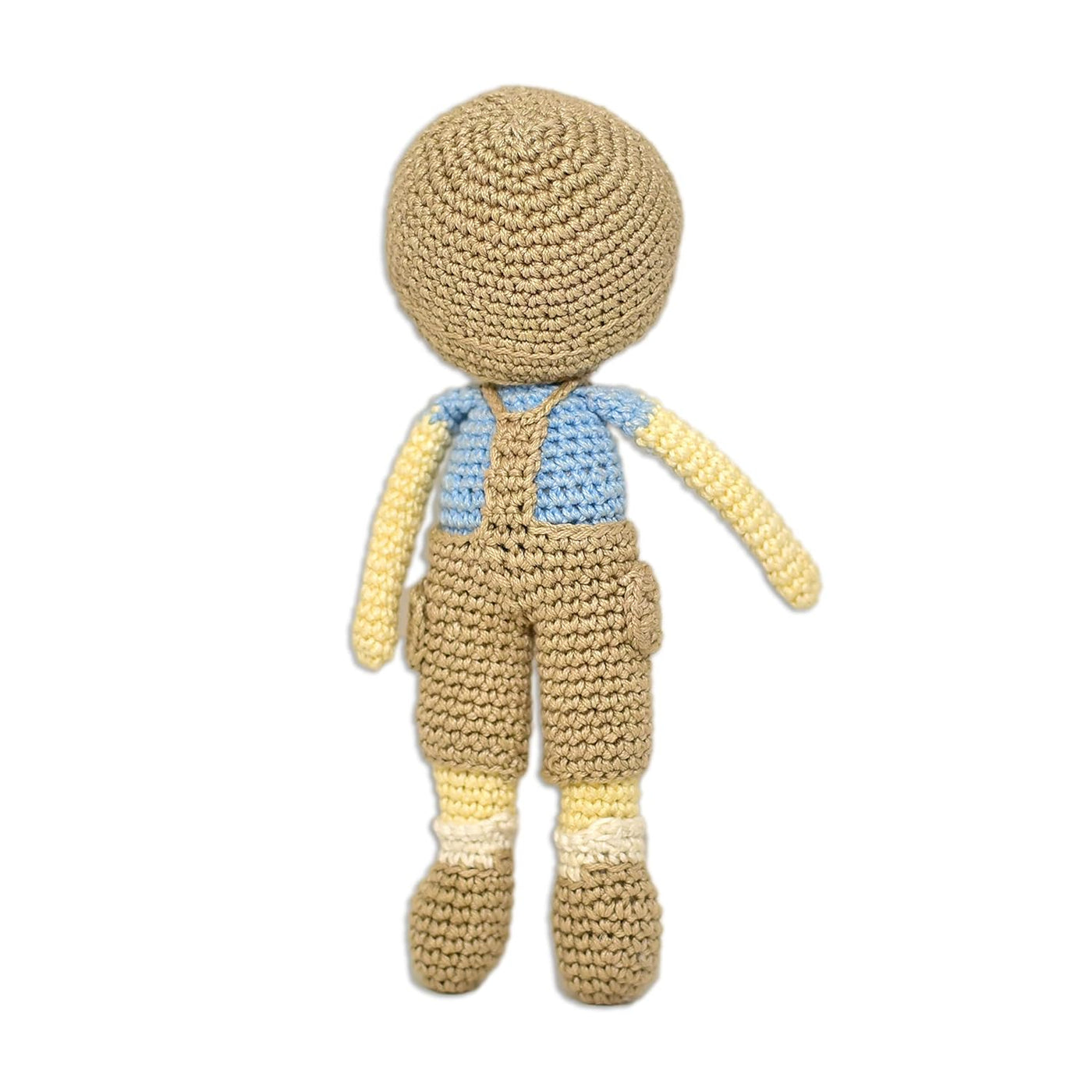 Johnny Boy Crocheted Doll – Handmade & Heartwarming Gift