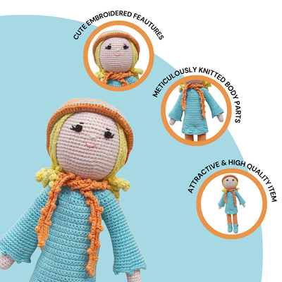 Grace the Crochet Companion – Perfect Gift for Little Dreamers