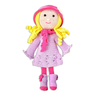 Unique Handmade Spectacular Charm Crochet Doll – Collectible