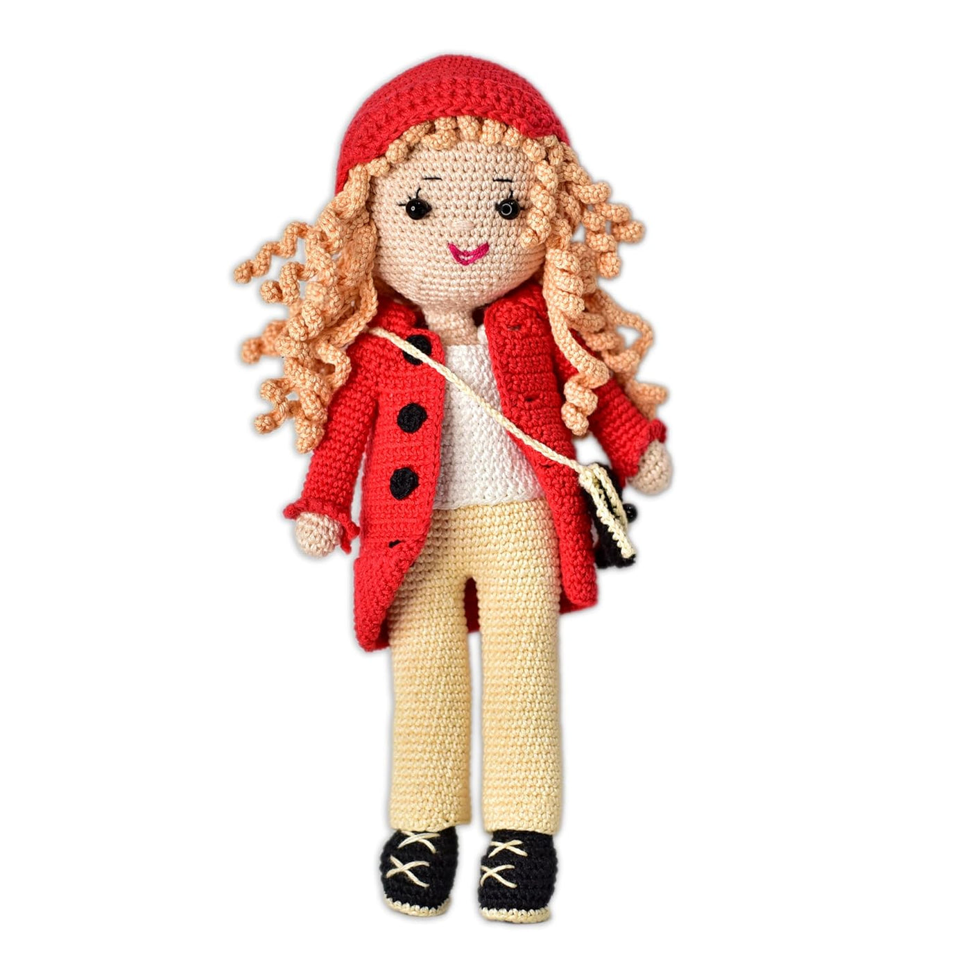 Colorful Handmade PC Doll - Unique & Lovingly Crafted!