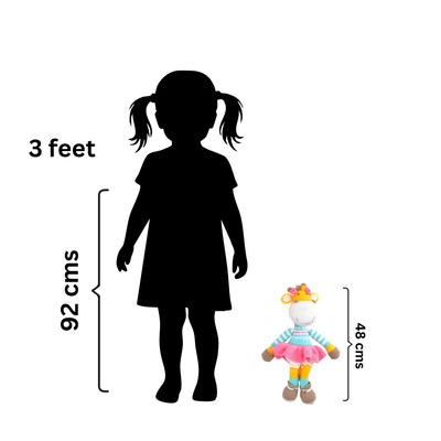 Greta the Giraffe – Premium Handcrafted Crochet Soft Toy | Bestselling Cozy Plush