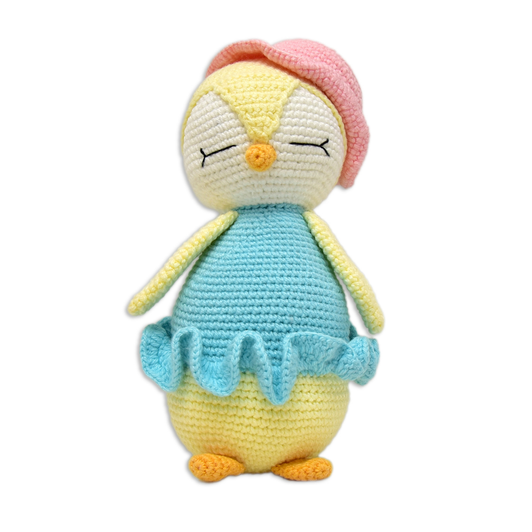Frosty the Penguin – Lovingly Handmade Crochet Plush Toy | Soft & Safe Gift for Kids