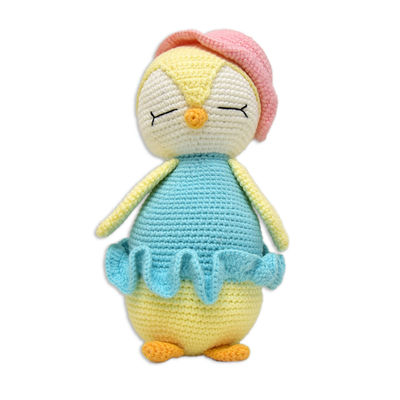 Frosty the Penguin – Lovingly Handmade Crochet Plush Toy | Soft & Safe Gift for Kids