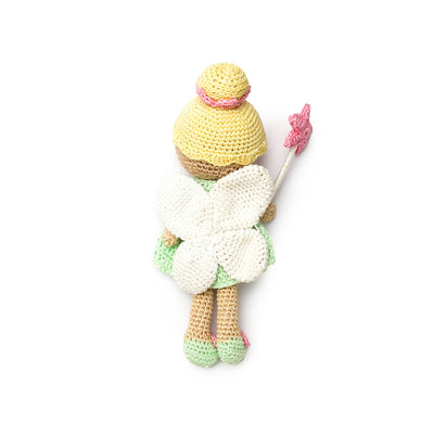 Handmade Crocheted Fairy Doll – Unique & Whimsical