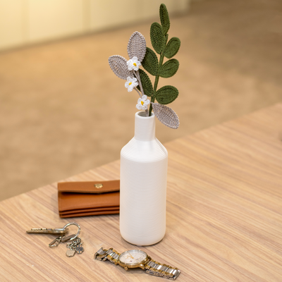 Trendy Crochet Leaf Bouquet – Eco-Chic Father’s Day Gift