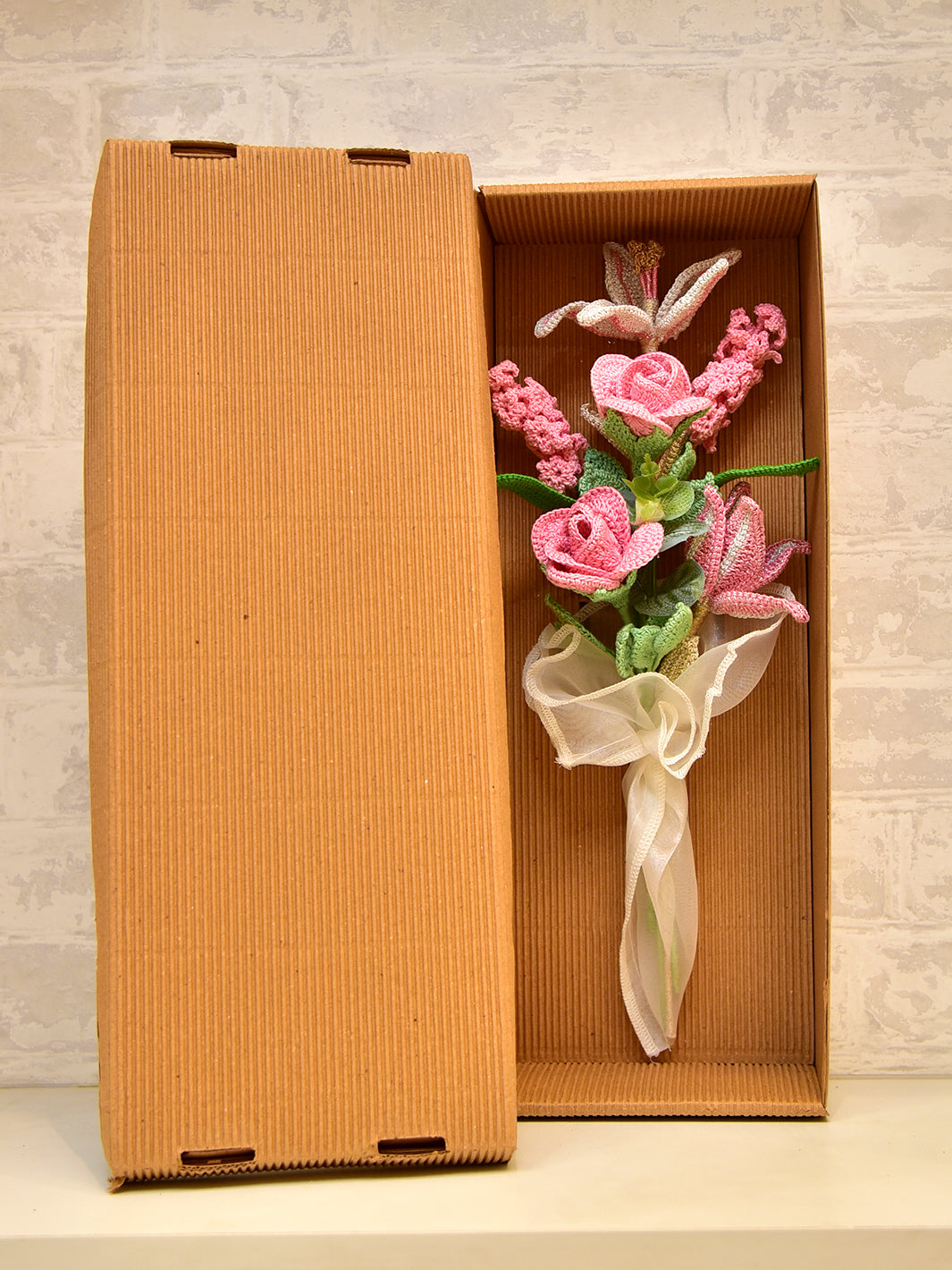 Gift Box with Organza Wrap