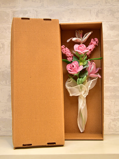 Gift Box with Organza Wrap