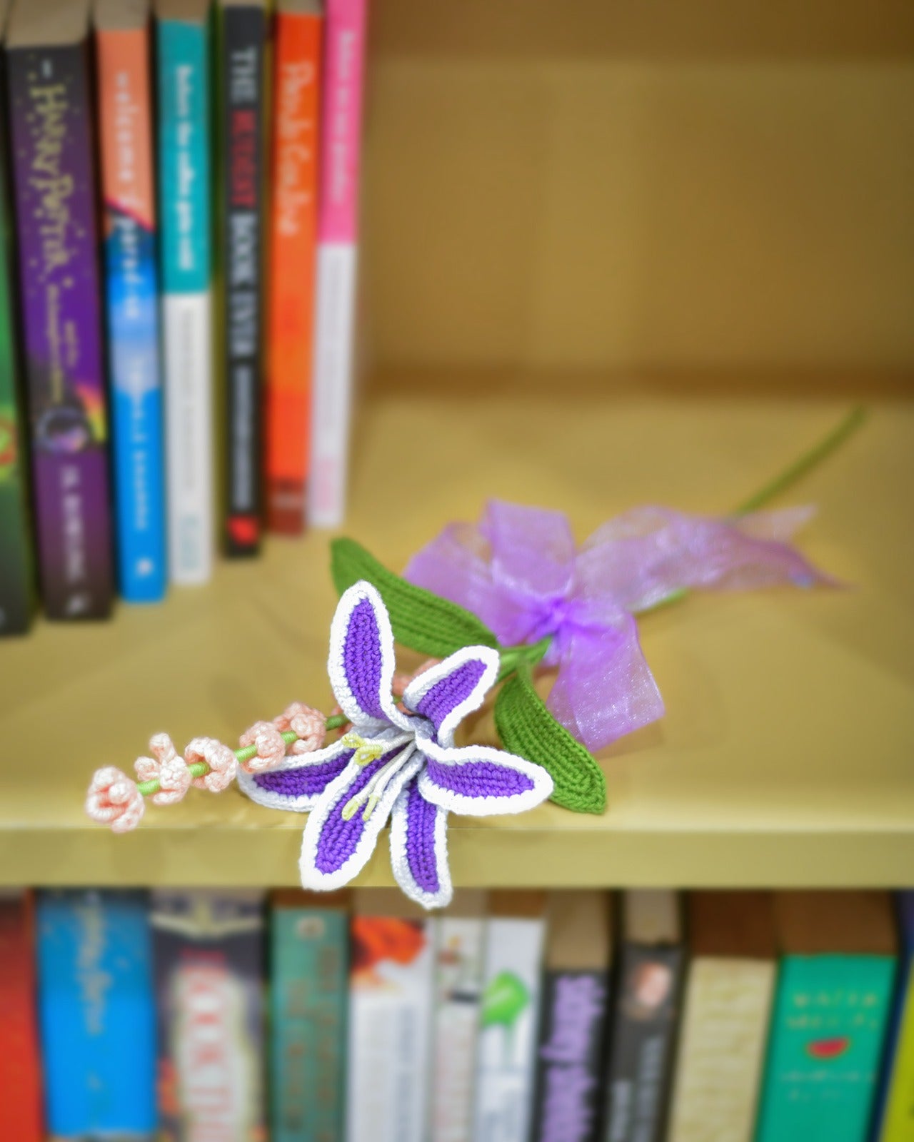 Crochet Purple Lily Bouquet | Handmade Mother’s Day Floral Gift