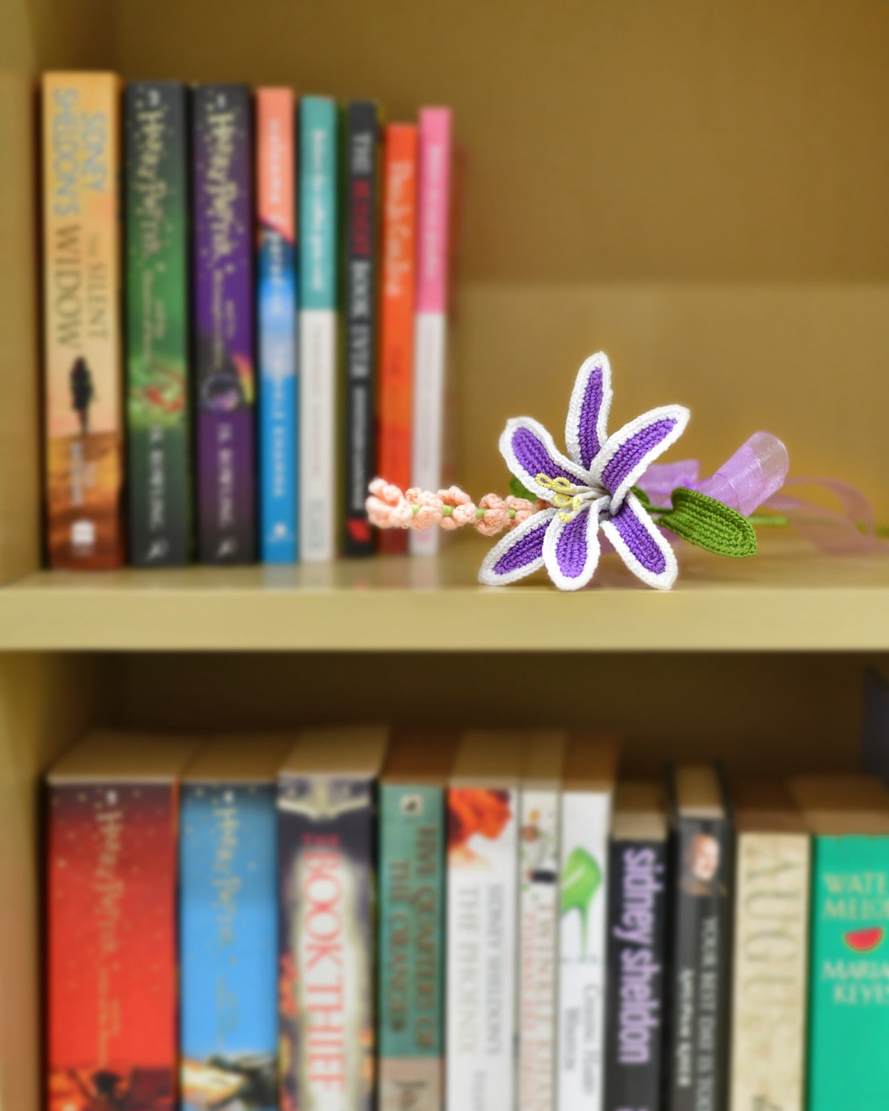 Crochet Purple Lily Bouquet | Handmade Mother’s Day Floral Gift