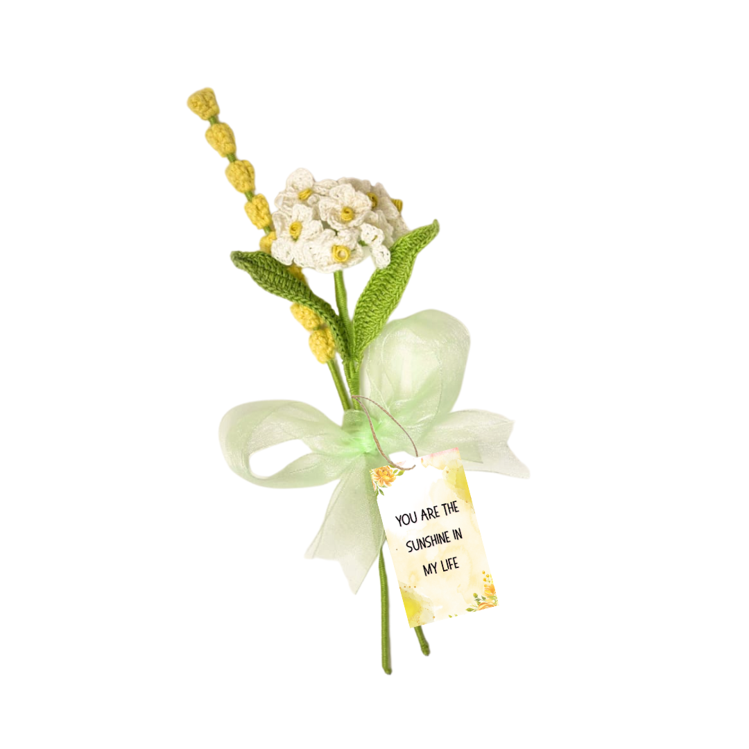 Everlasting White Hydrangea Bouquet