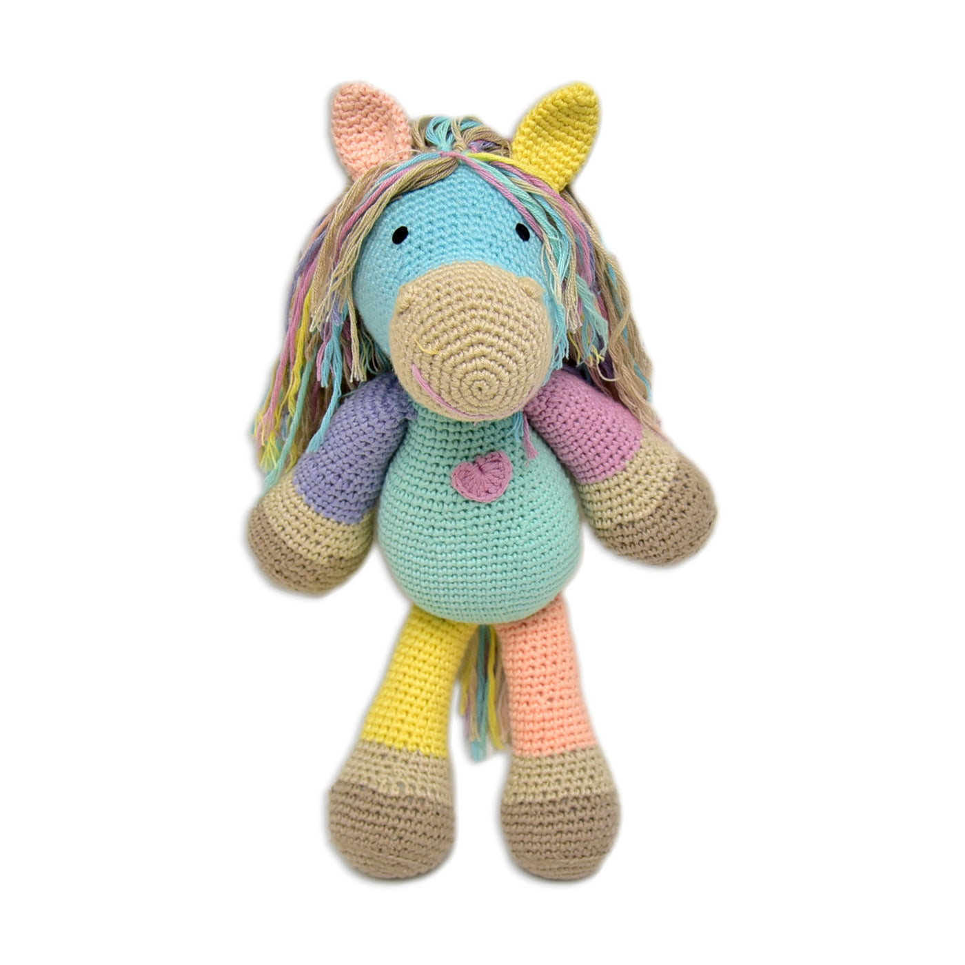 Atlas the Horse - Handcrafted Crocheted Plush Toy