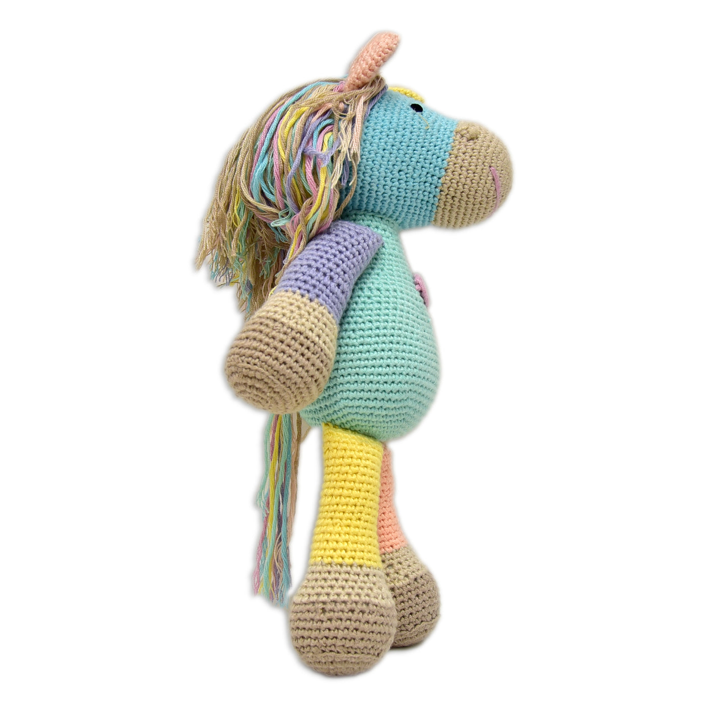 Atlas the Horse - Handcrafted Crocheted Plush Toy