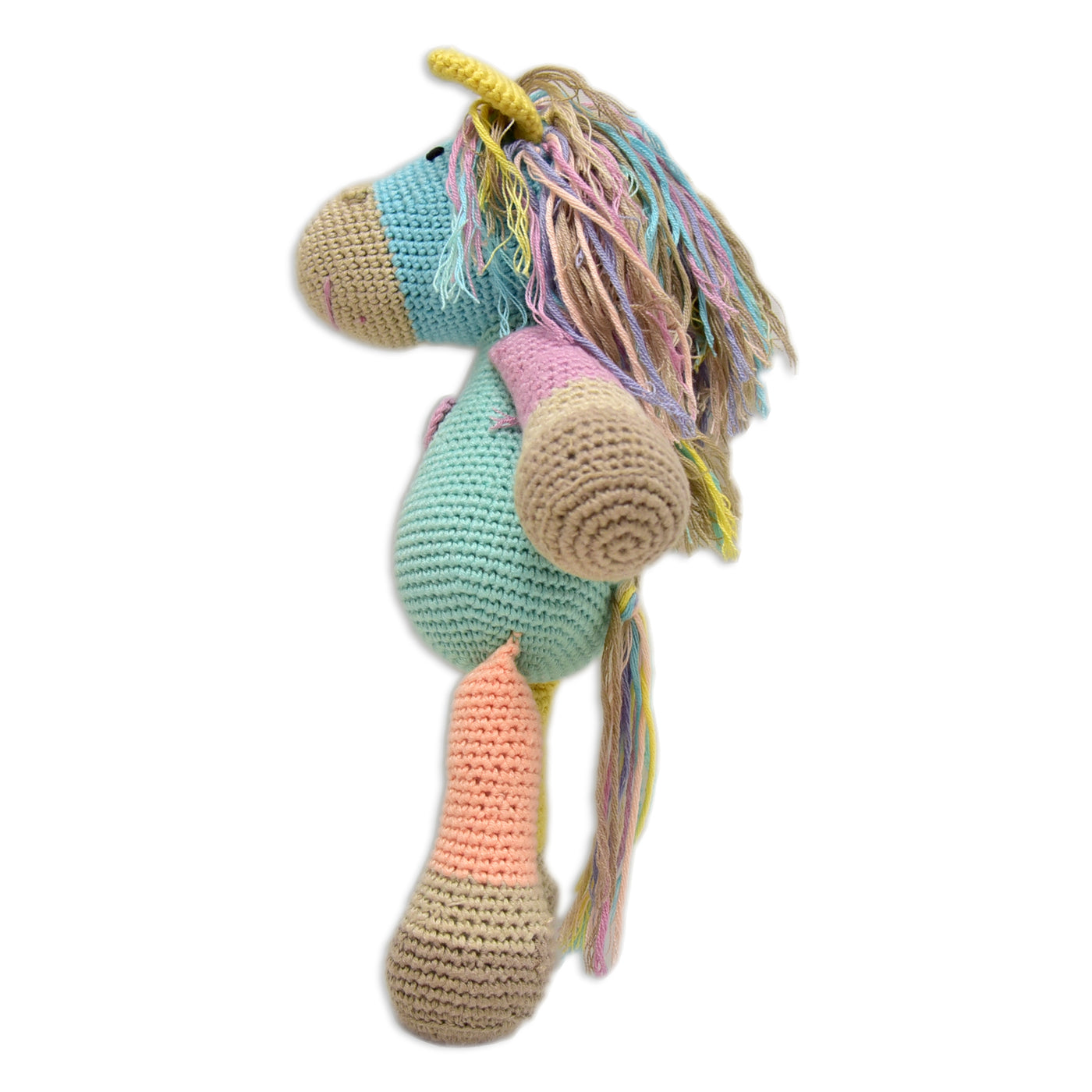 Atlas the Horse - Handcrafted Crocheted Plush Toy