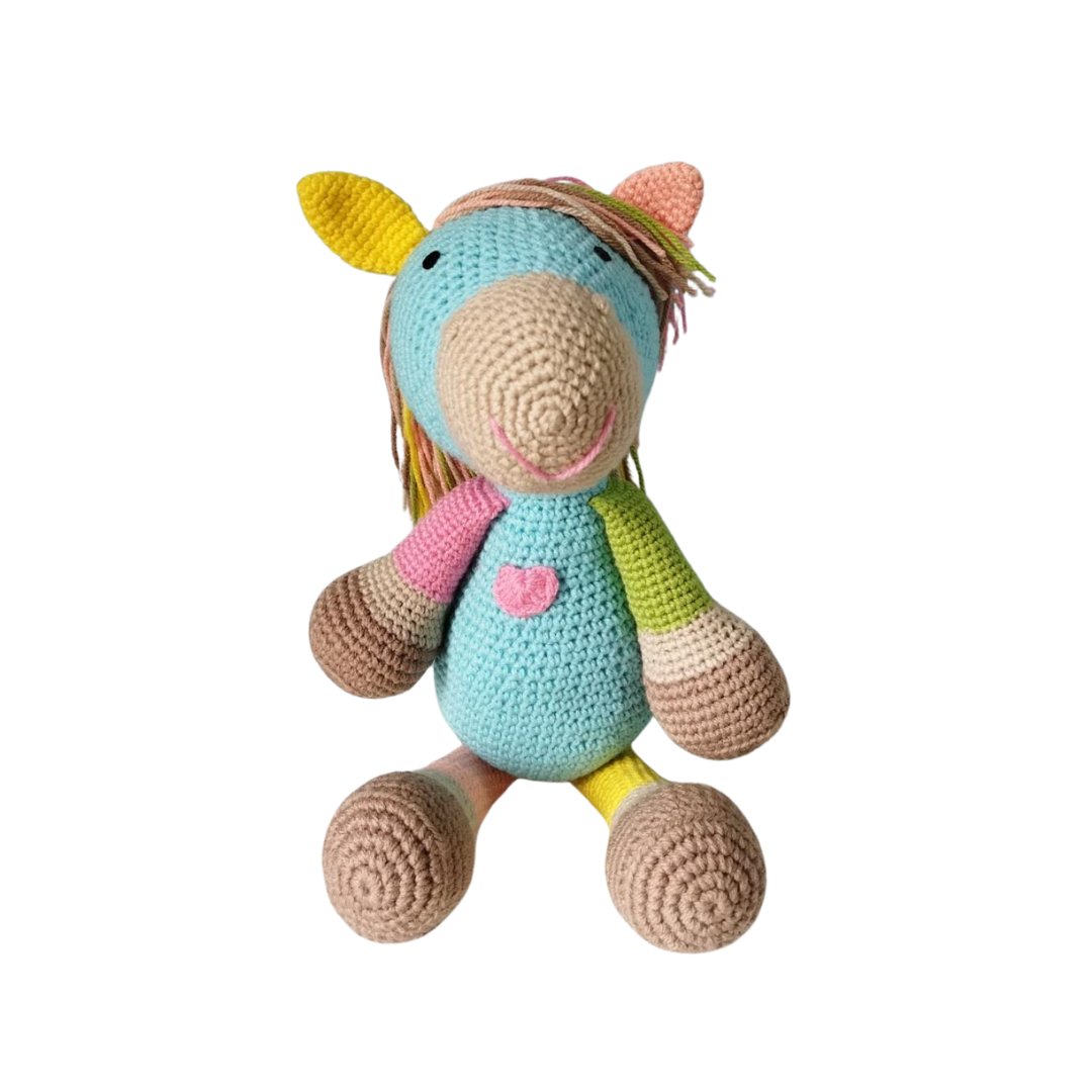 Scout the Horse - Handmade Crocheted Soft Toy | Kids’ Favorite Gift