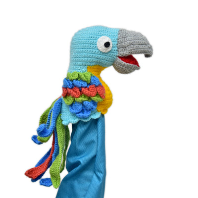Adorable Crochet Tango the Bird Hand Puppet– Fun for Storytime & Puppet Shows