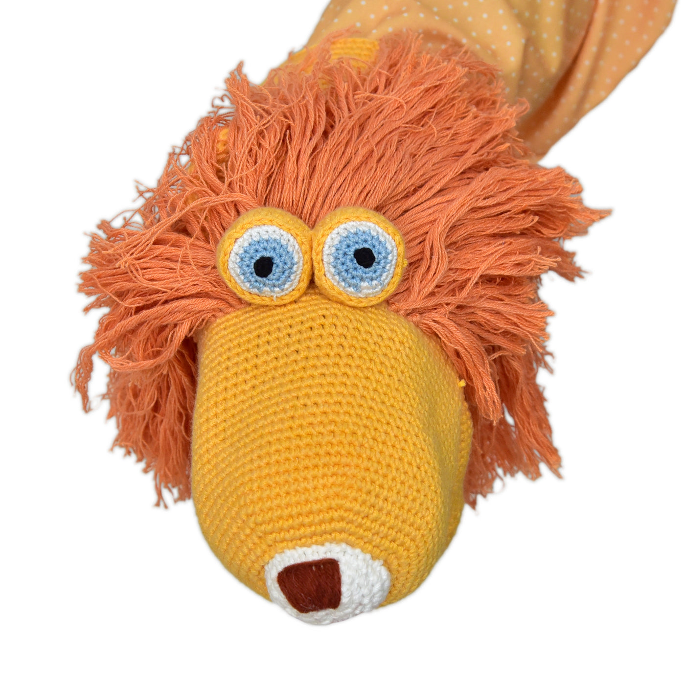 Roar with Joy – Crochet Lion Puppet for Storytelling & Playtime