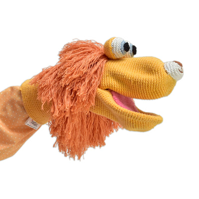 Roar with Joy – Crochet Lion Puppet for Storytelling & Playtime