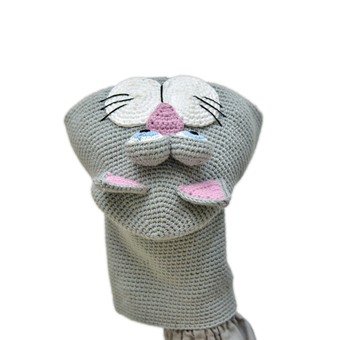 Crochet Mimi the Cat Puppet – Soft, Handmade Fun for Storytelling & Play