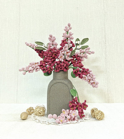 Elegant Handmade Crochet Lilac Flowers | Perfect for Gifts & Decor