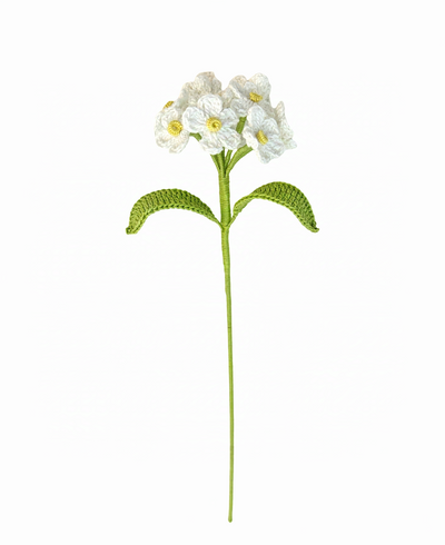 Handcrafted Crochet Forget Me Not | Petite Flower with Lasting Charm