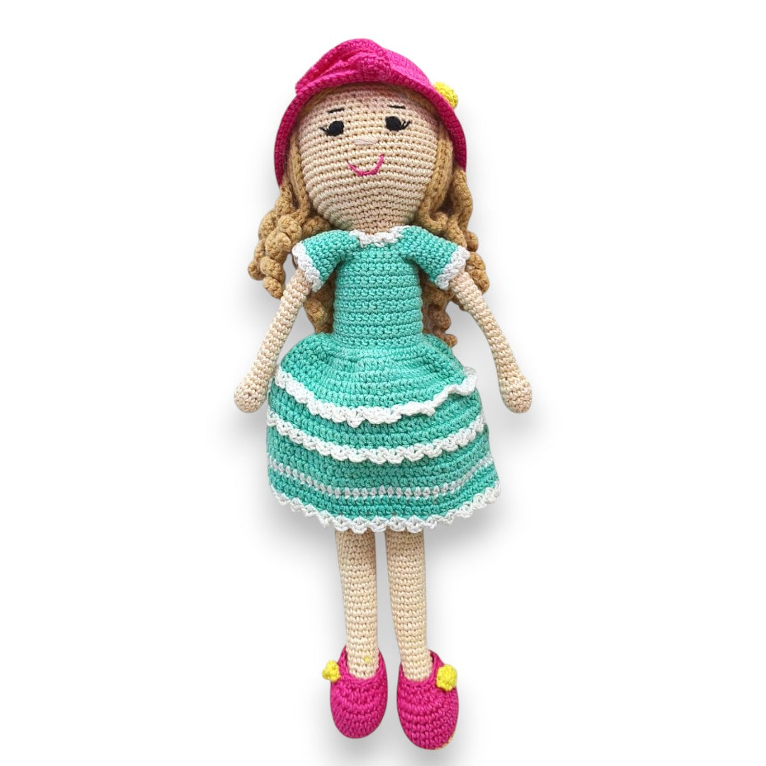 Trendy Curls – A Playful, Stylish Crochet Doll for All Ages
