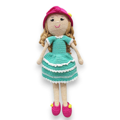 Trendy Curls – A Playful, Stylish Crochet Doll for All Ages