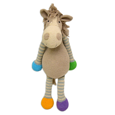 Amigurumi Soft Toy- Handmade Crochet - Horse- Tots