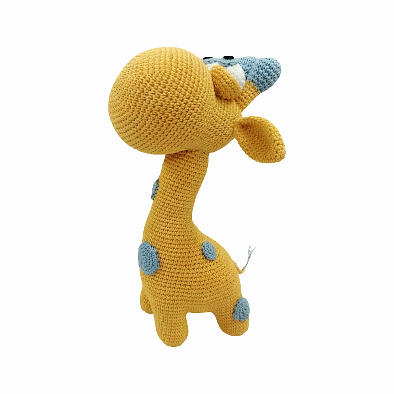 Zaffy Zafra Giraffe: Unique Handmade Crochet Soft Toy for Gifts