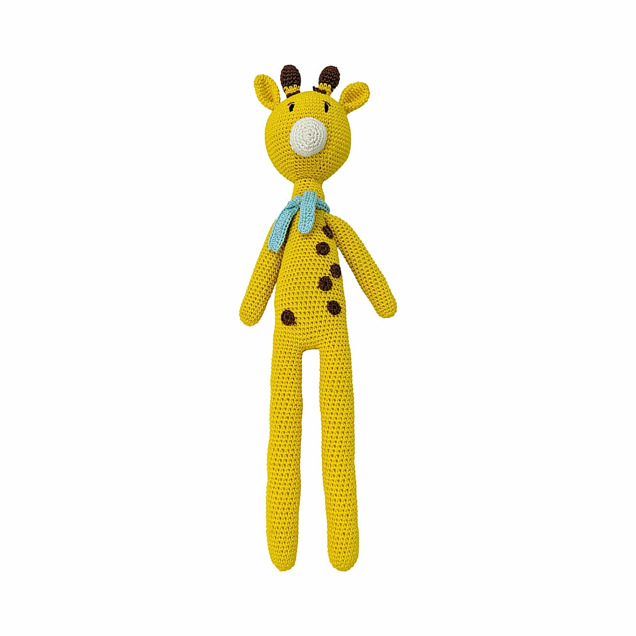 Harry the Giraffe: Handmade Crocheted Toy for Cuddles and Play