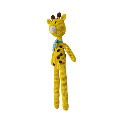 Harry the Giraffe: Handmade Crocheted Toy for Cuddles and Play