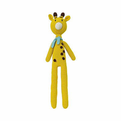 Harry the Giraffe: Handmade Crocheted Toy for Cuddles and Play