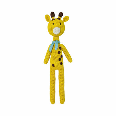 Harry the Giraffe: Handmade Crocheted Toy for Cuddles and Play