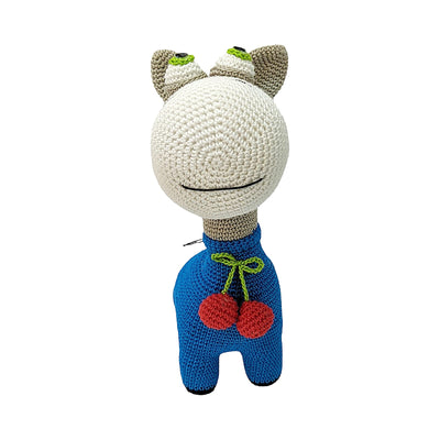 Handmade Dandy Deor Donkey - Cute & Cuddly Crochet Soft Toy