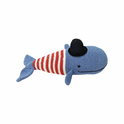 Flynn the Whale - Handmade Crocheted Soft Toy for All Ages