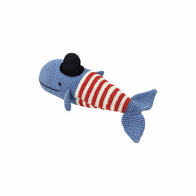 Flynn the Whale - Handmade Crocheted Soft Toy for All Ages