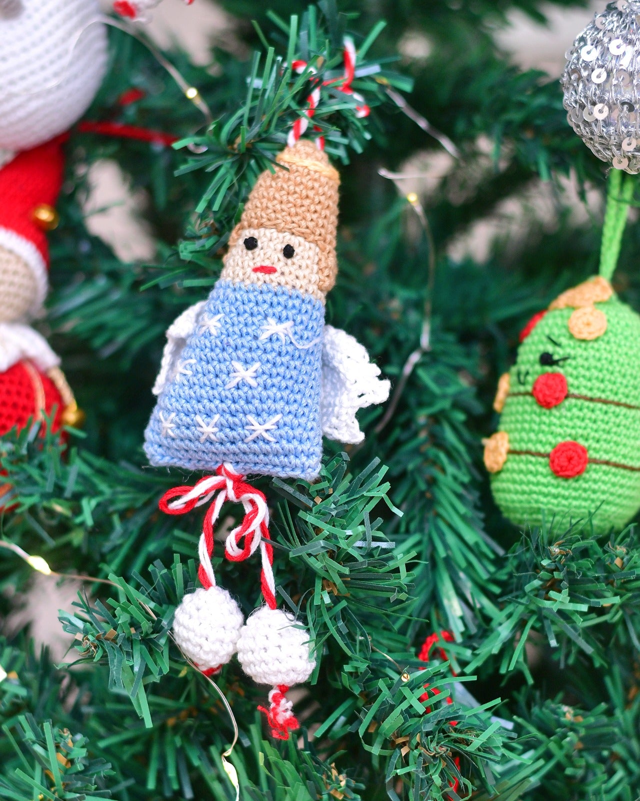 The Merry Maker’s Collection – Whimsical Crochet Angel for Holiday Cheer